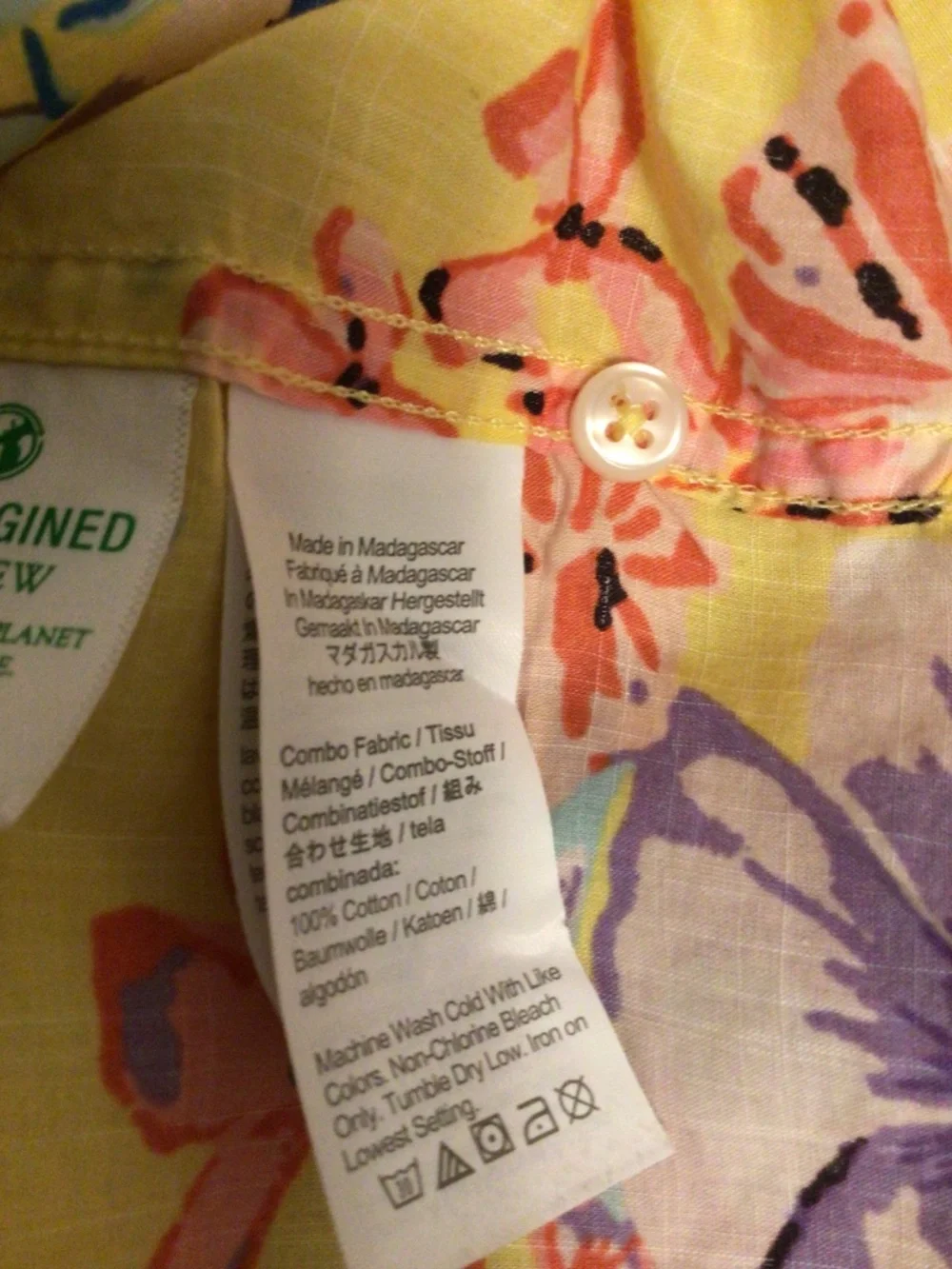 J.Crew Original sports wear colorful,Hawaiian style ,resort wear Shirt SZ M